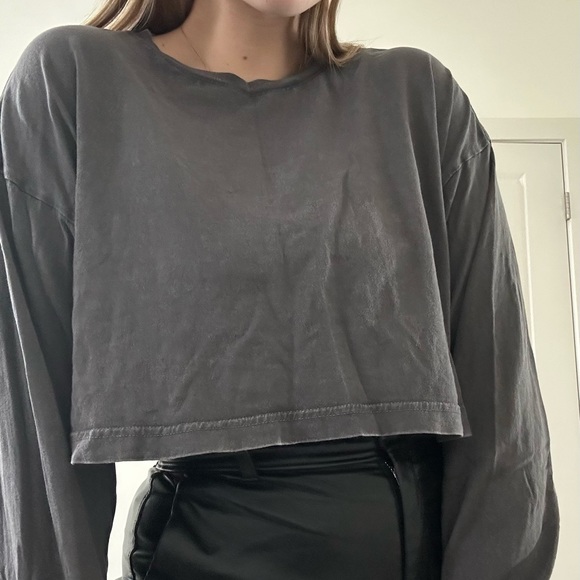 Garage long sleeve crop | Size M - Picture 2 of 2